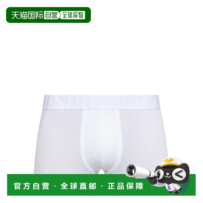 1h可退 DSQUARED2 男士袜子 D9LDG5700100 SS2025 白色 logo-wais