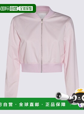 GIVENCHY 女士西服 BW00QLG1ZE661 SS2025 粉红色 长袖飞行员夹克