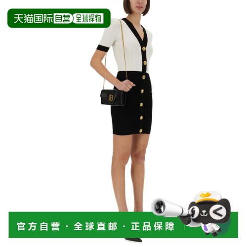 BALMAIN 女士连衣裙 FF1R6033KI50EAB AW2025 花色 TWO-TONE 
