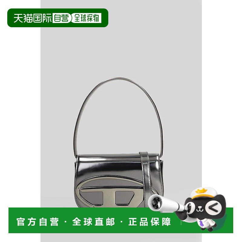 1h可退 DIESEL 女士单肩包 429796X08396PS202 AW2025 灰色