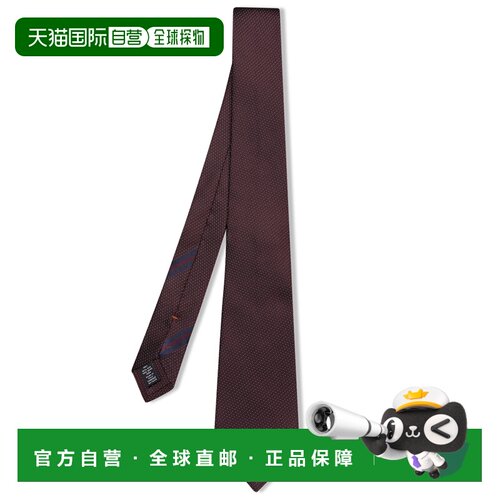 Z ZEGNA 男士领带 Z4C40TA41PBBU1 AW2026 酒红色【付后1h可退】