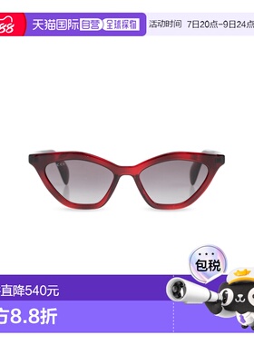 GUCCI 女士太阳镜 839992J16912512 AW2025 古驰红色 Sunglasses
