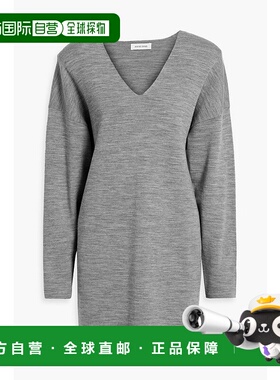 1h可退 潮奢 ANINE BING 女士 ESSEX连衣裙 A0210753针织长袖羊毛