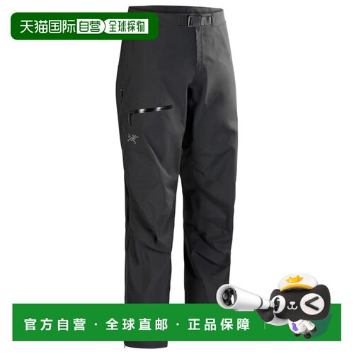 Arc'teryx 男士户外冲锋裤 X000010391BLACK CO 黑色 Beta 长裤