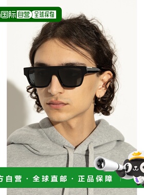 GUCCI 男士眼镜 840028J07401041  AW2025古驰蓝色太阳镜