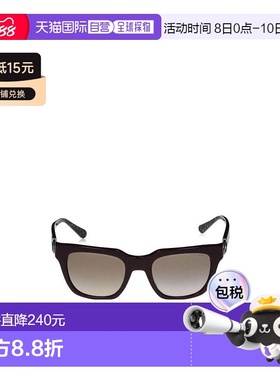 1h可退 Coach蔻驰 女士眼镜 0HC8240F55203B AW2024 灰色太阳镜