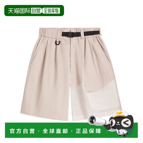 Y-3 男士短裤 KS5229L SS2026 卡其色 Bermuda Ma【付后1h可退】