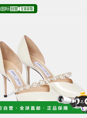 1h可退 潮奢 Jimmy Choo 周仰杰 女士 Aurelie 85 漆皮浅口鞋