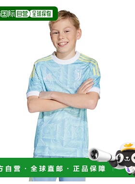 ADIDAS Juventus 25/26赛季客场青少年款短袖T恤 中性
