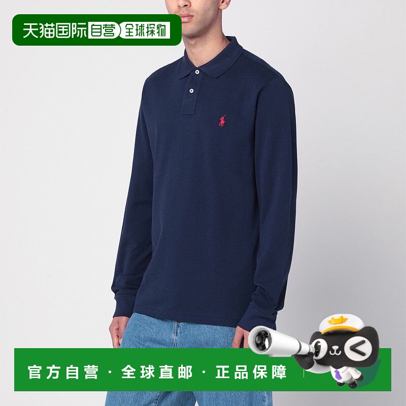 1h可退 潮奢 Polo Ralph Lauren Polo 拉夫 劳伦 男士 CUSTOM 蓝P