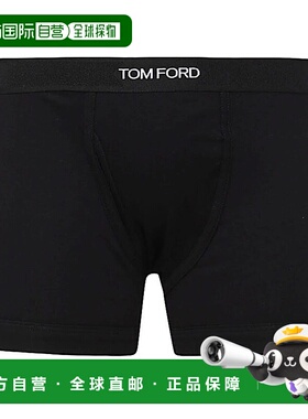 1h可退 潮奢 Tom Ford 汤姆 福特 男士 黑色棉质平角内裤 T4LC310