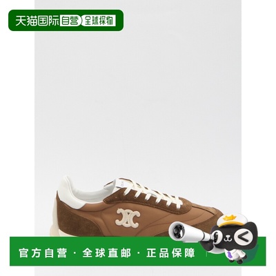 CELINE 男士休闲鞋 36494525703AA SS2026 棕色 Racer sneakers