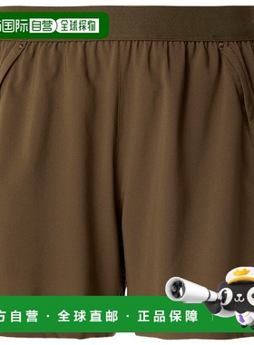 ASICS 男士短裤 0123414BROWNSTONE CO军绿色紧身裤