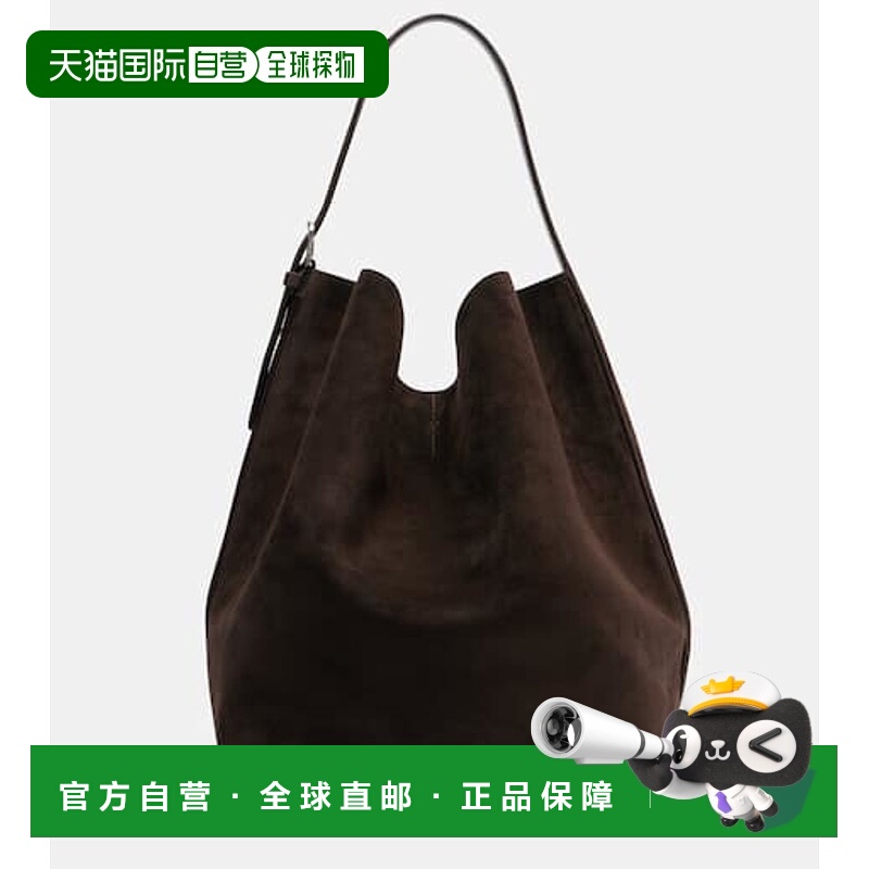 1h可退 潮奢 TOTÊME 女士 束带大号绒面革手提包