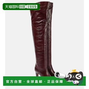 蔻依 Chloe 女士 Eve 皮质过膝靴子长筒靴 1h可退 潮奢