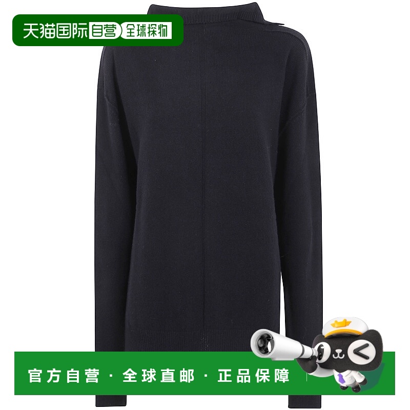 1h可退 RICK OWENS 男士衬衫 RU02E1648WSBR09 AW2025 黑色