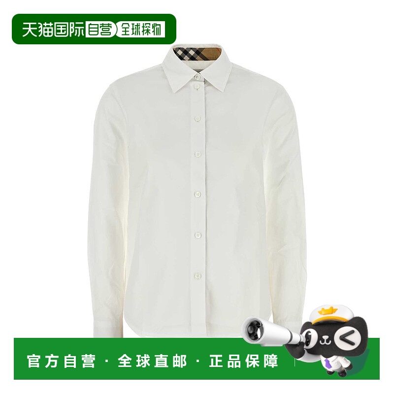 1h可退 BURBERRY 女士针织毛衣 8111217A1464 AW2025 白色 CAMICI