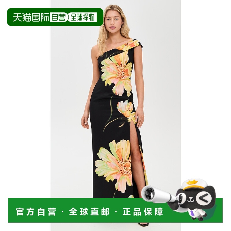 1h可退 潮奢 Black Halo 女士 Dolan 礼服  舒适时尚连衣裙长裙