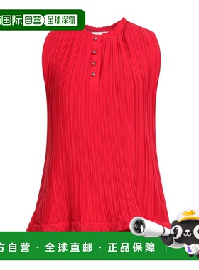 1h可退 潮奢 Lanvin 朗雯 女士 上衣 red红色 舒适时尚