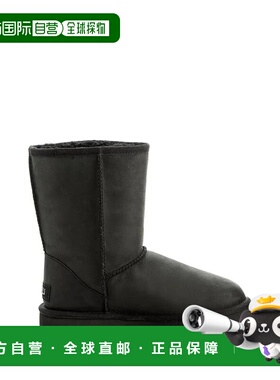 UGG 女士靴子 1016559 CO 黑色 UGG W Classic Short Leather Sho