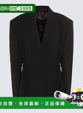 GIVENCHY 女士西服 BW30H113PW001 AW2023 黑色外套西装