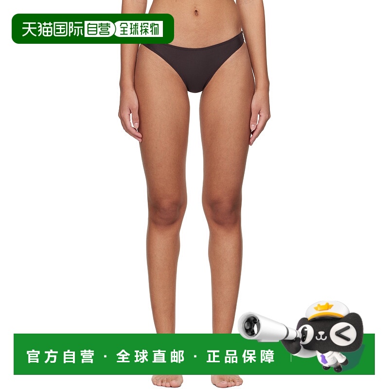 1h可退 潮奢 Tropic Of C 女士 棕色 Lo 比基尼泳裤 CS376