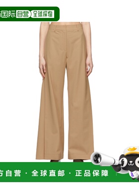 CO 女士休闲裤 5644ABRSSU22268CAMEL SS2022 花色 中腰涤纶平纹