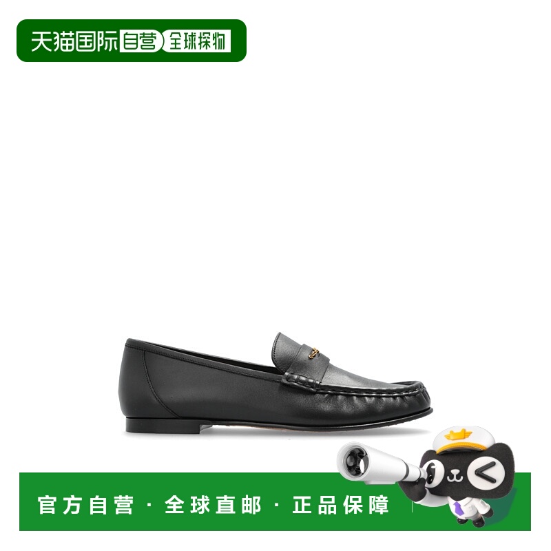 1h可退 CHLOÉ 女士芭蕾乐福鞋 CHC25A11SPI001 AW2025 黑色