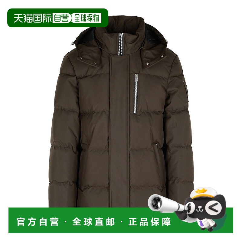 1h可退 moose knuckles 男士 羽绒服连帽慕斯纳可兹棉服