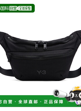 1h可退 潮奢 Y-3 男士 黑色 Staple 腰包 JW6221 black黑色 舒适