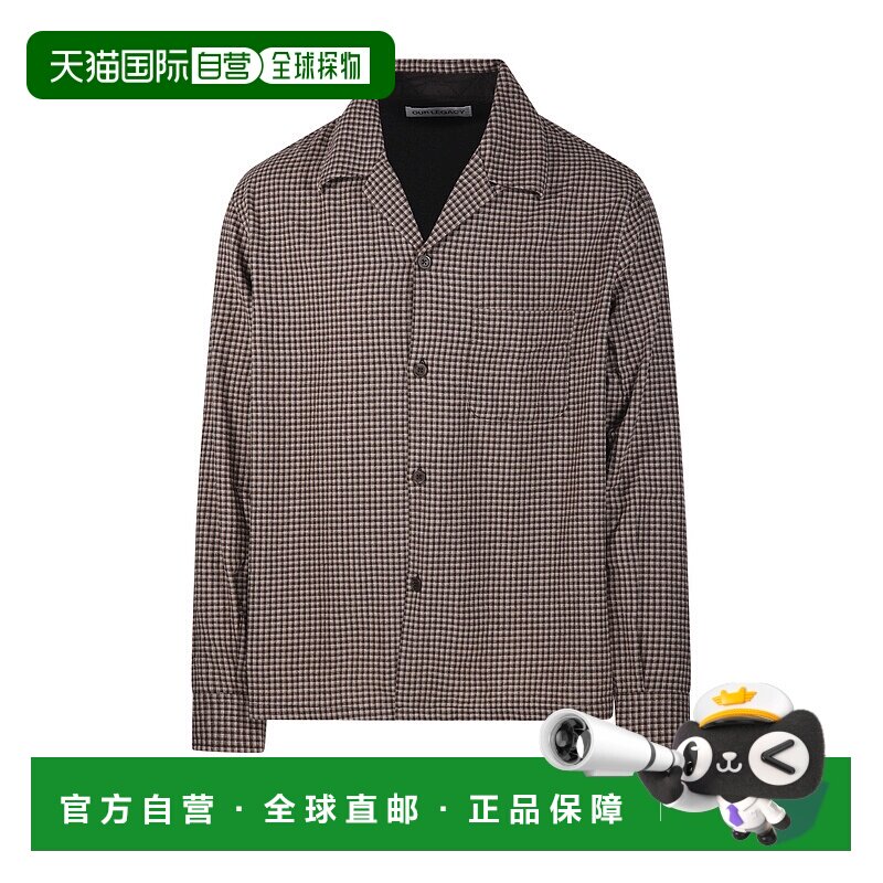 OUR LEGACY 男士衬衫 M4252HEENDINO AW2025 棕色 HEUSEN SHIRT