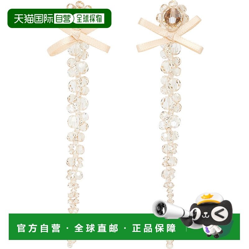 1h可退 潮奢 Simone Rocha 蒙娜 罗莎 女士 Petite Bow Drip Crys