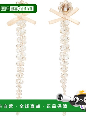 1h可退 潮奢 Simone Rocha 蒙娜 罗莎 女士 Petite Bow Drip Crys