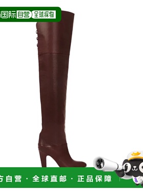 CHLOÉ 女士靴子 CHC24W03POO56D AW2025 紫色 Eve overknee boots