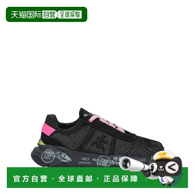 潮奢 premiata 女士 运动鞋 black黑色 舒适时尚