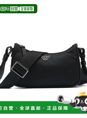 Emporio Armani阿玛尼男包 新款男女同款鹰标单肩斜挎包EM001808
