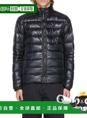 CANADA GOOSE 男士羽绒服 2228M61 SS2025 黑色 徽标Crofton 羽绒