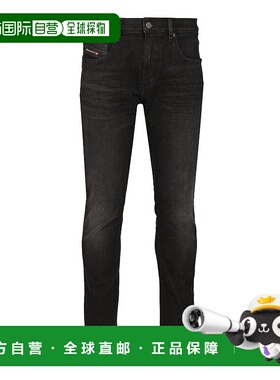 DIESEL 男士牛仔裤 A035580DBDT02 AW2025 黑色