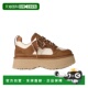 系带运动鞋 UGG AW2025 棕色 女士运动鞋 1171541CHE