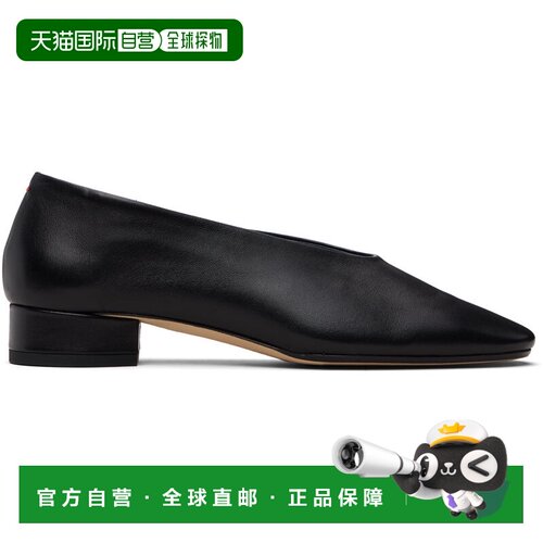 aeyde 女士 黑色 Delia Low-Heeled Ballet 低跟鞋 A11PUGELR25CH