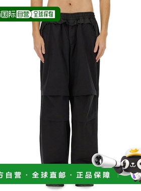 1h可退 潮奢 Diesel 迪赛 男士 黑色 P-Gustaf 长裤 A160740IQAV