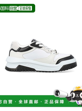 VERSACE 男士运动鞋 10154371A109252B02P CO 白色 Leather sneak