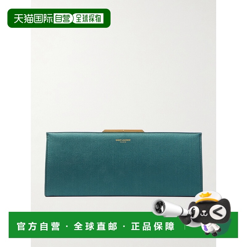 潮奢 Saint Laurent 圣罗兰 女士 小号缎面手包 697655FAC13