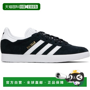 1h可退 潮奢 Adidas 男士 黑色 Gazelle 运动鞋 BB5476