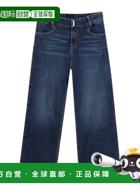 GIVENCHY 男童牛仔裤 H30926Z10 AW2025 蓝色 Jeans With Logo