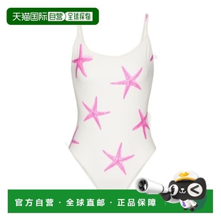 白色 VALENTINO AW2024 5B3UHA908TKKEZ 星鱼连体泳衣 女士泳装