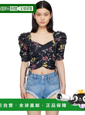 1h可退 潮奢 ISABEL MARANT 女士 黑色 Galaor 上装 23PHT0011FAA