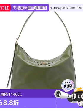 A.P.C. 女士单肩包 PXCBSF61902KAF AW2025 绿色 Vera 拉链手提包