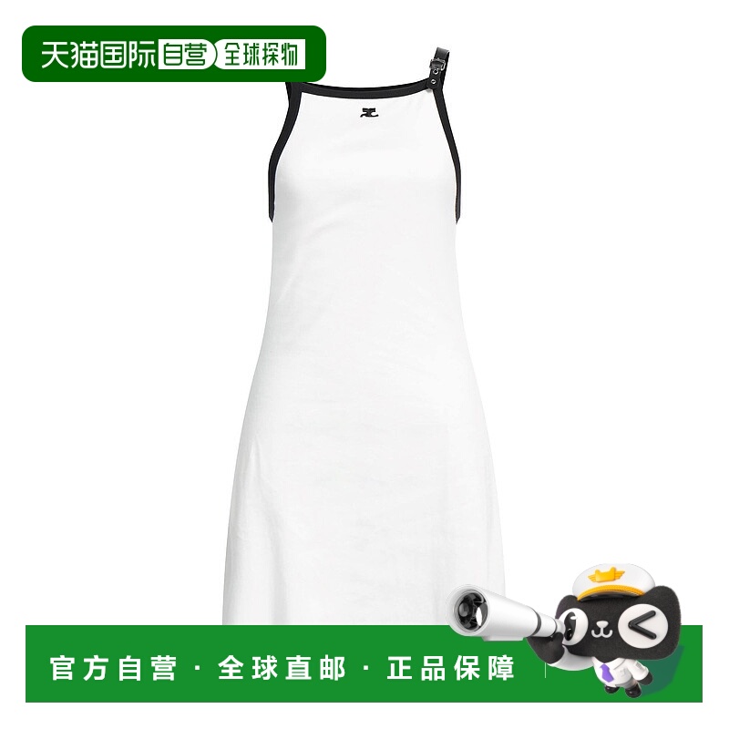 1h可退 潮奢 Courreges 女士 短款连衣裙 white白色 舒适时尚