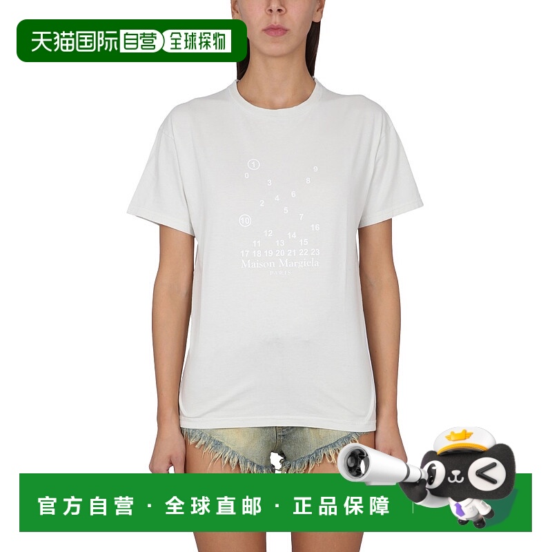 1h可退 MAISON MARGIELA 女士T恤 S51GC0521 SS2023 白色